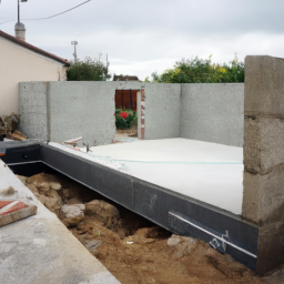 Agrandissement terrasse pour jardin suspendu Combs-la-Ville